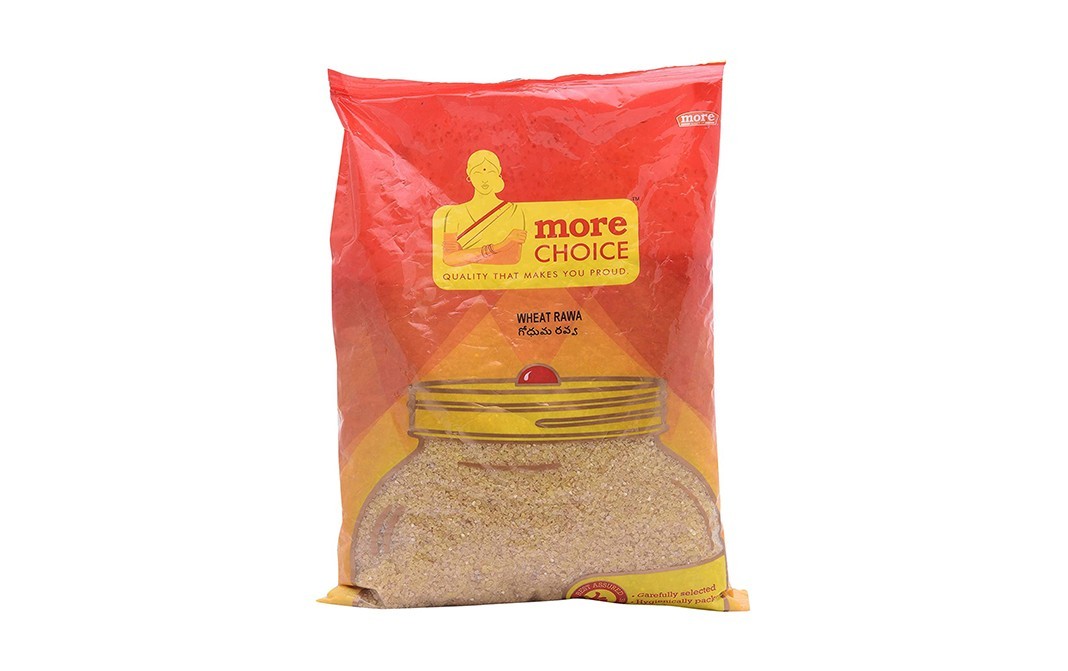 More Choice Wheat Rawa Medium    Pack  500 grams